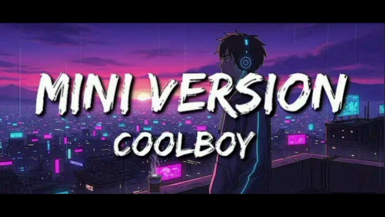 Cool boy mini version😎😎