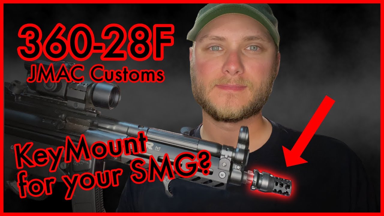 KeyMount for your PCC/SMG! JMAC Customs 360-28F Facemount Muzzle Device