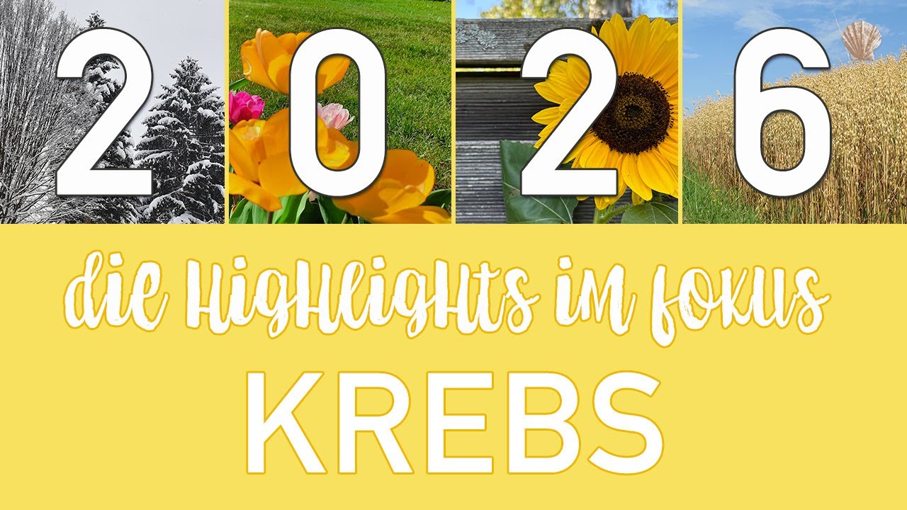 KREBS ♋️ HIGHLIGHTS 2026 - Tarot Jahreslegung Kartenlegung