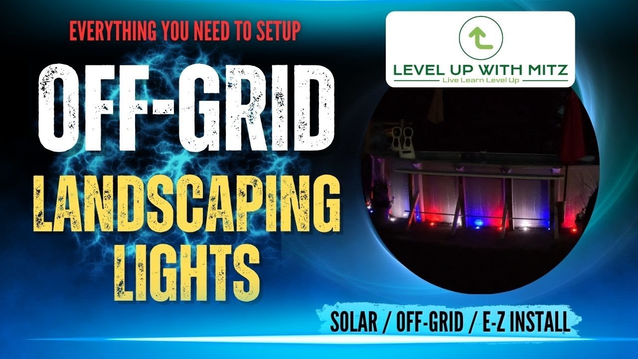 Backyard: Off-Grid Govee Pool Lighting Installation (Step-by-Step DIY!)