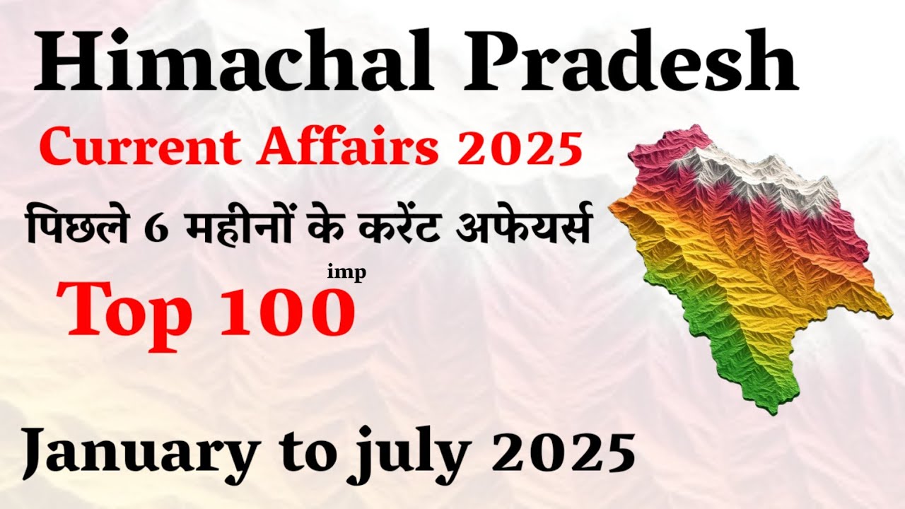 Himachal Pradesh current affairs 2025