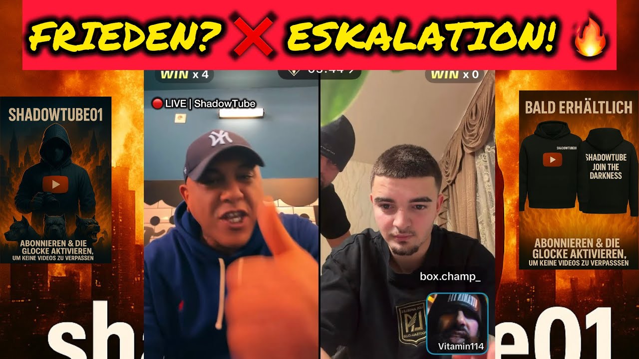 🔴 LIVE | Brahim & Hamza Gym machen FRIEDEN – dann kommt Vitamin 114 und ALLES eskaliert 😳