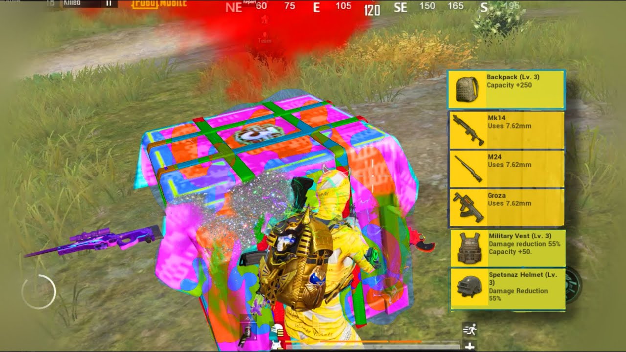 NEW MAGICAL RAINBOW AIRDROP | PUBG MOBILE
