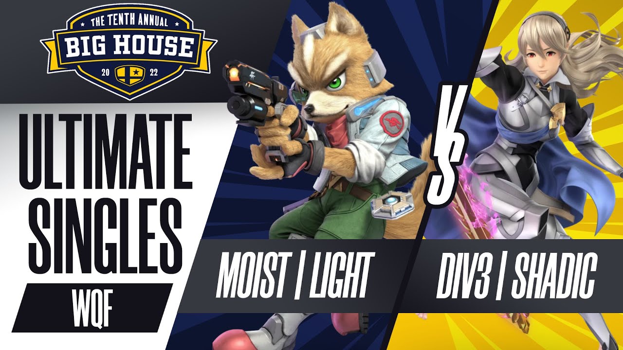 moist | Light vs DIV3 | Shadic - Ultimate Singles Winners Quarters - The Big House 10