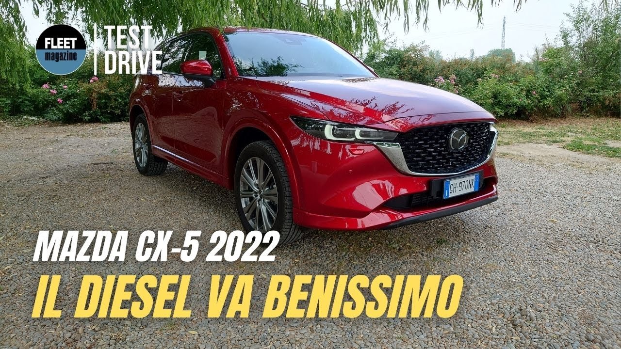 Mazda CX-5 2022: il 2.2 diesel da 184 CV è una meraviglia