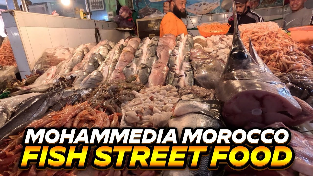 Mohammedia Morocco Fish Street Food المحمدية المغرب أسماك طعام الشارع | Street Food Explorer