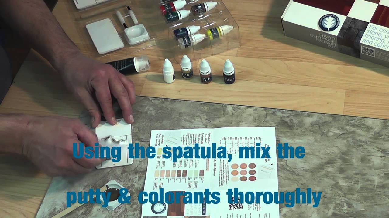 Hard Surface Repair Kit, repair virtually any hard surface