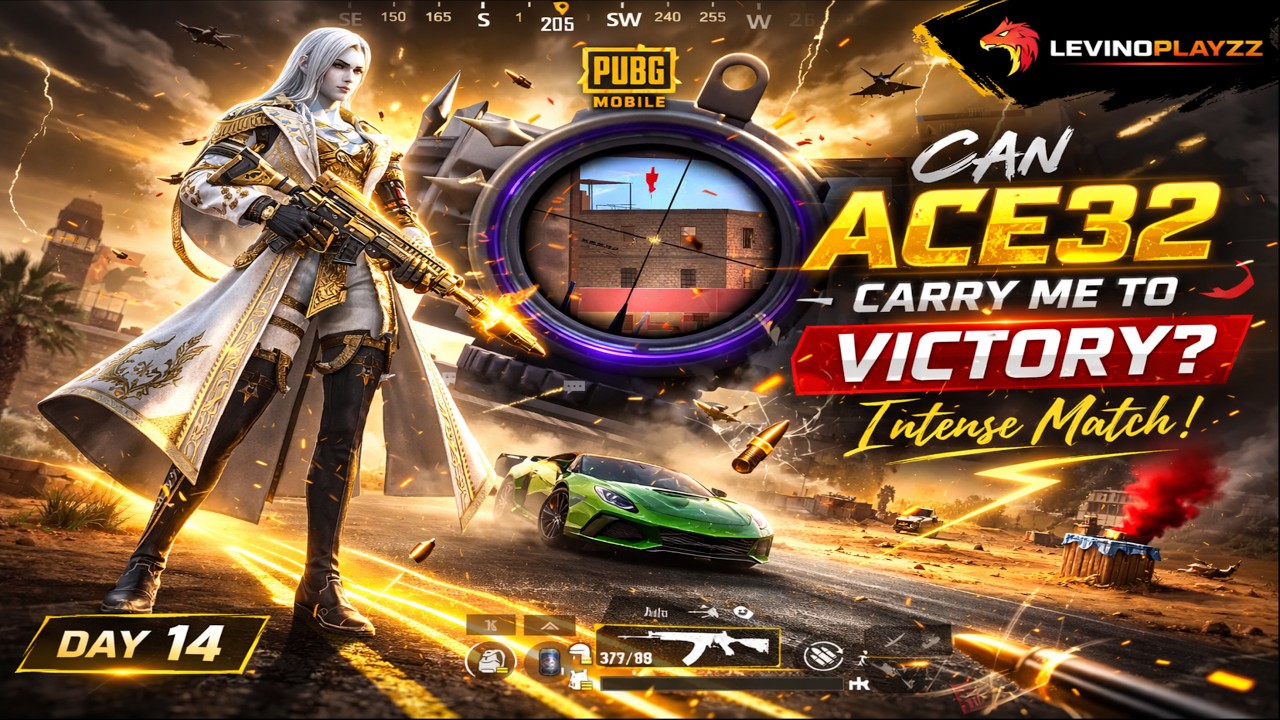 Can Ace32 Carry Me to Victory? Intense Match!  DAY-14