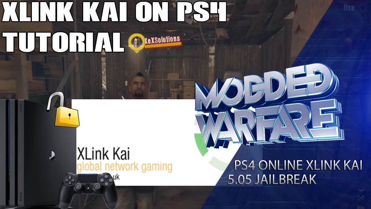 Джейлбрейк для PS4: онлайн-игра с использованием Xlink Kai (обучение)