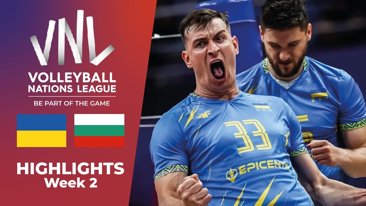 🇧🇬 BULGARIA vs 🇺🇦 UKRAINE | Highlights | Week 2 | VNL 2025 🏐🔥 [4K]