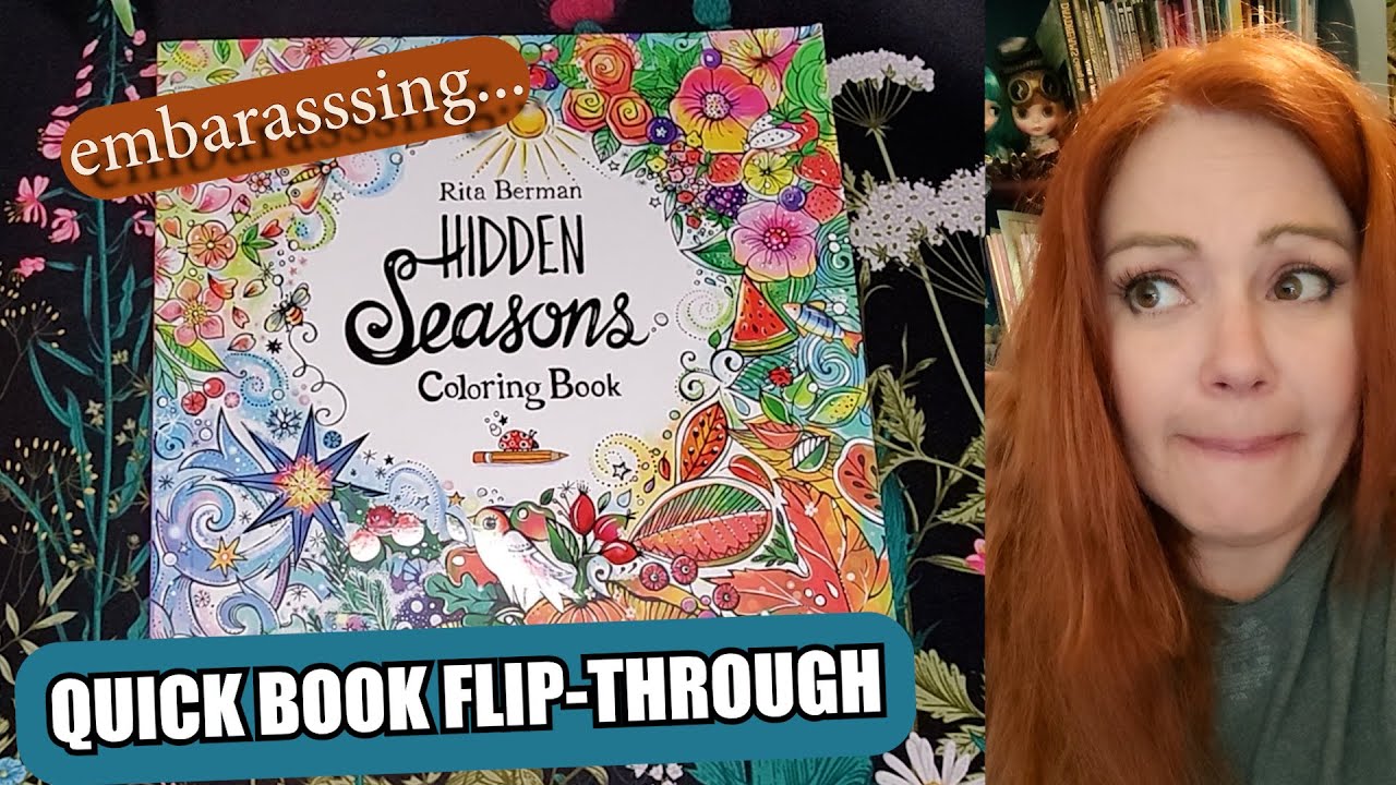 This Preordered Seasons Coloring Book Wasn’t What I Thought!