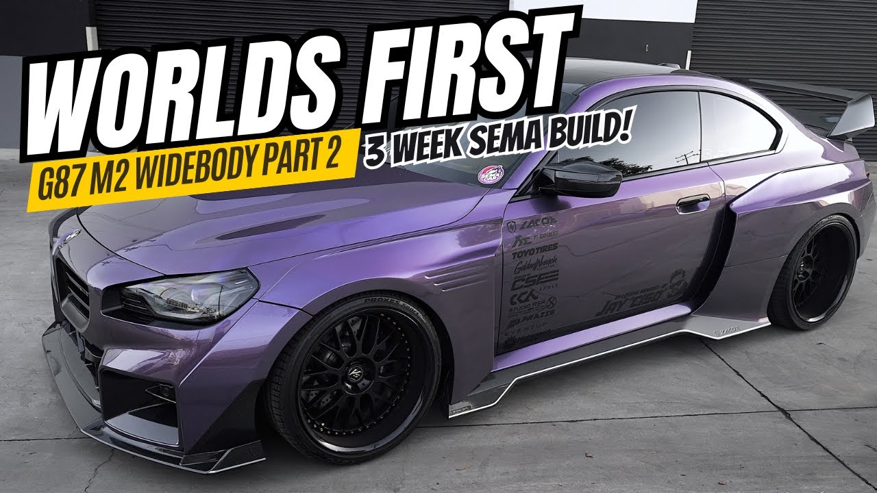 World's First G87 M2 Widebody - Old School Styling cues + close-up look!