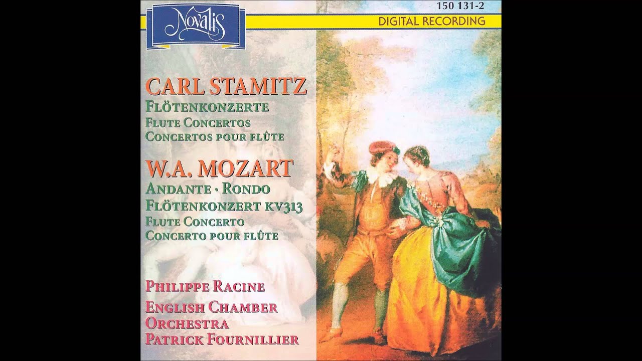 CARL STAMITZ, W. A. MOZART- Philippe Racine, English Chamber Orchestra, Patrick Fournillier
