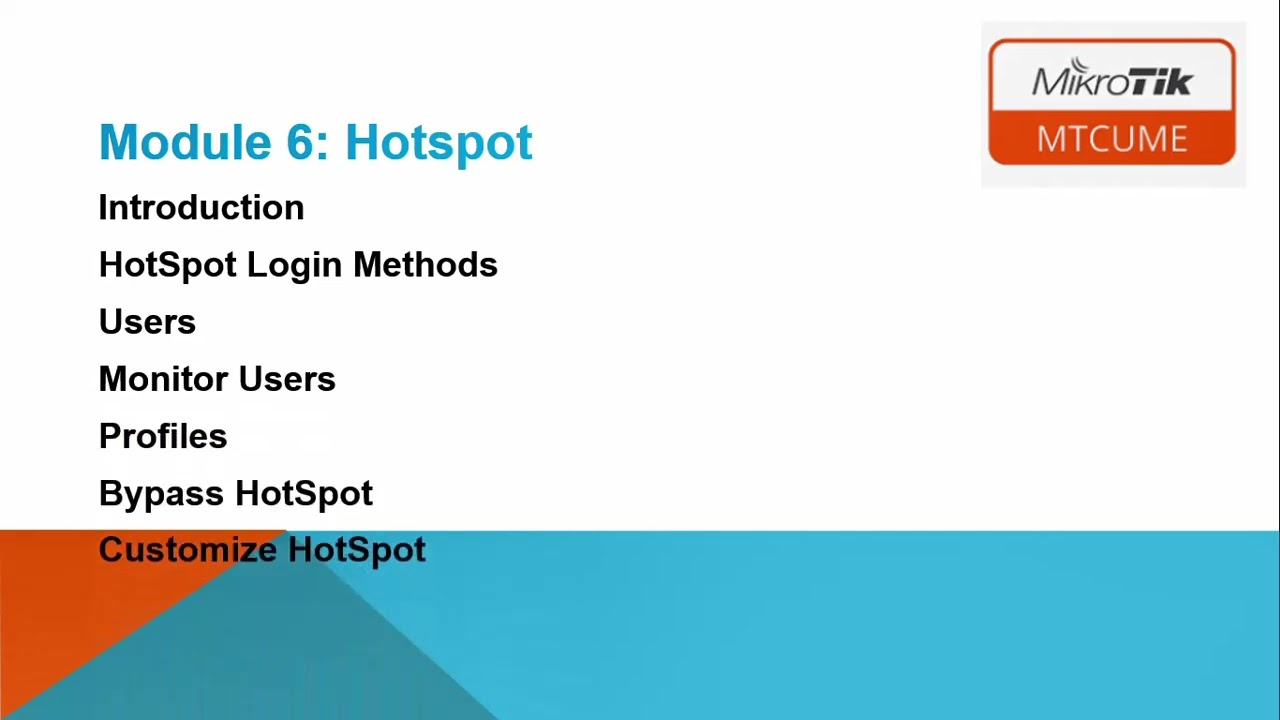 Sertifikasi Mikrotik MTCUME Mikrotik Certified User Management Engineer