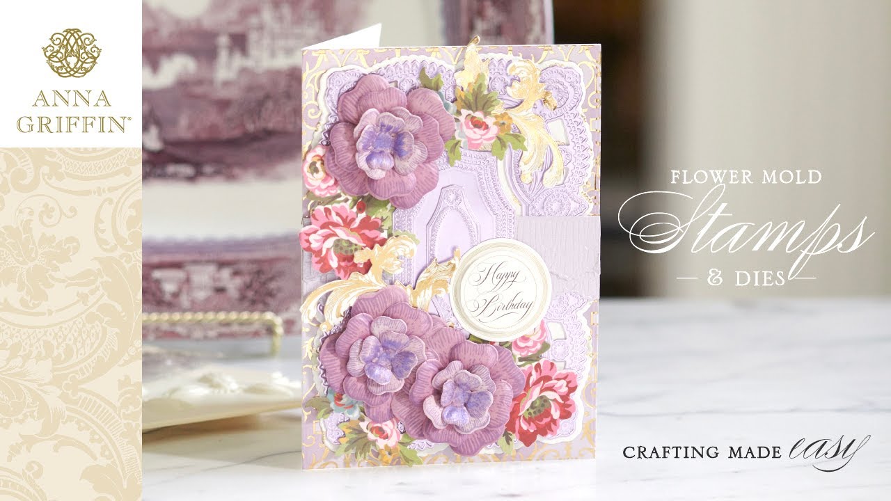 Molded Flowers, Stamps and Dies- Made Easy