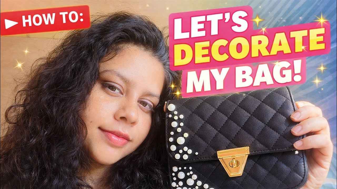Let’s Decorate My Bag | Easy DIY ✨||madhu_vlog19