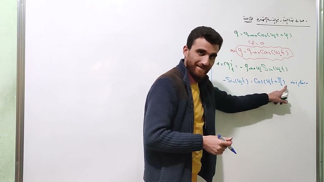 الدارة المهتزة ( الجزء الثاني ) الدراسة التحليلة وعلاقة الشدة مع الشحنة