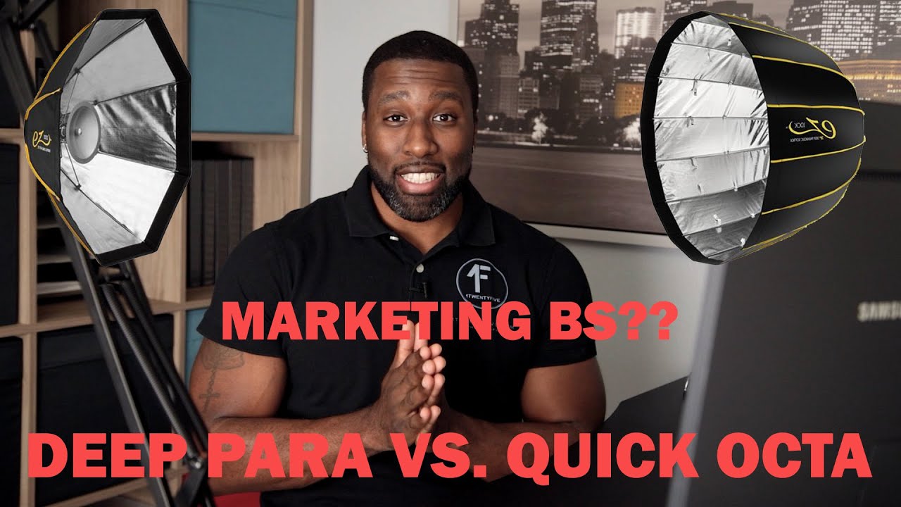 Deep Parabolic v. Regular Octabox | Are Parabolic Softboxes Really Just A Gimmick?!