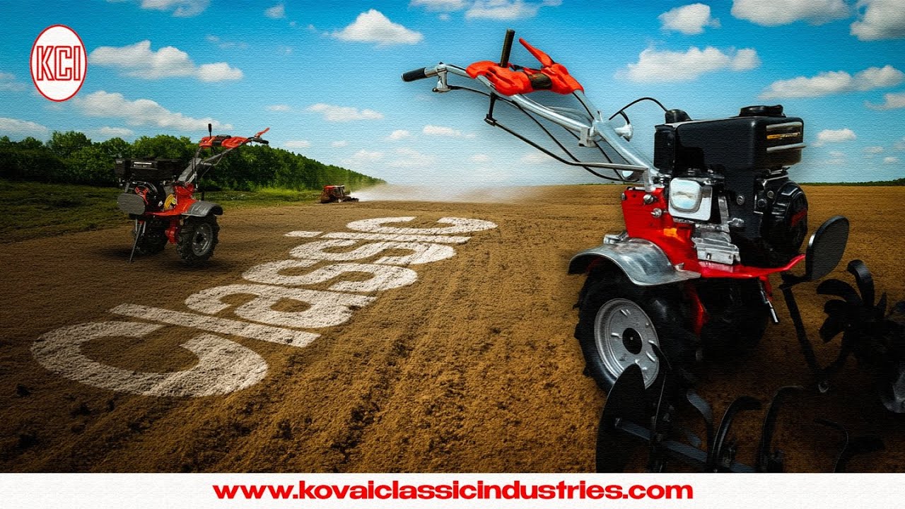 💪Meet the 7 Hp Power Weeder CLASSIC 🚜 🔥GenYK Engine🔥 Free Attachments + Demo & Installation 🚜 #agri