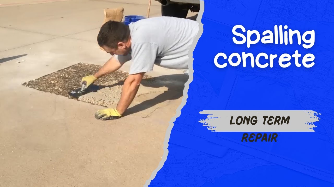 How we easily repair spalling concrete - Short Version Guide