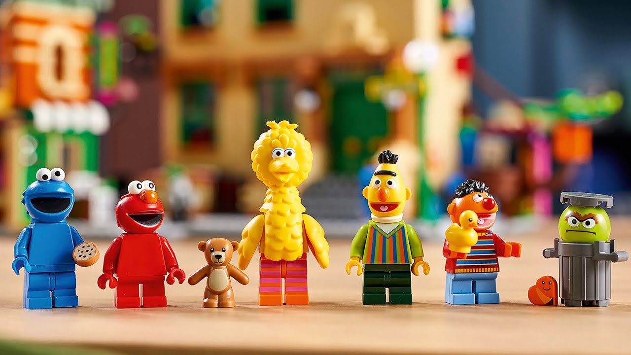 LEGO Ideas 123 Sesame Street | film projektant&oacute;w | 21324