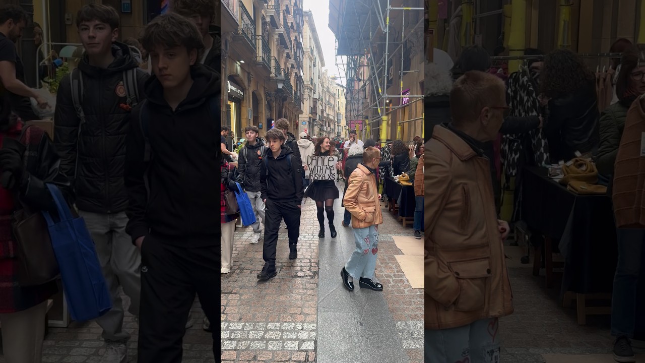 Ukraine dance in the heart of Bilbao #bailaconiriska #dancewithiriska #dance #baile #improvisation