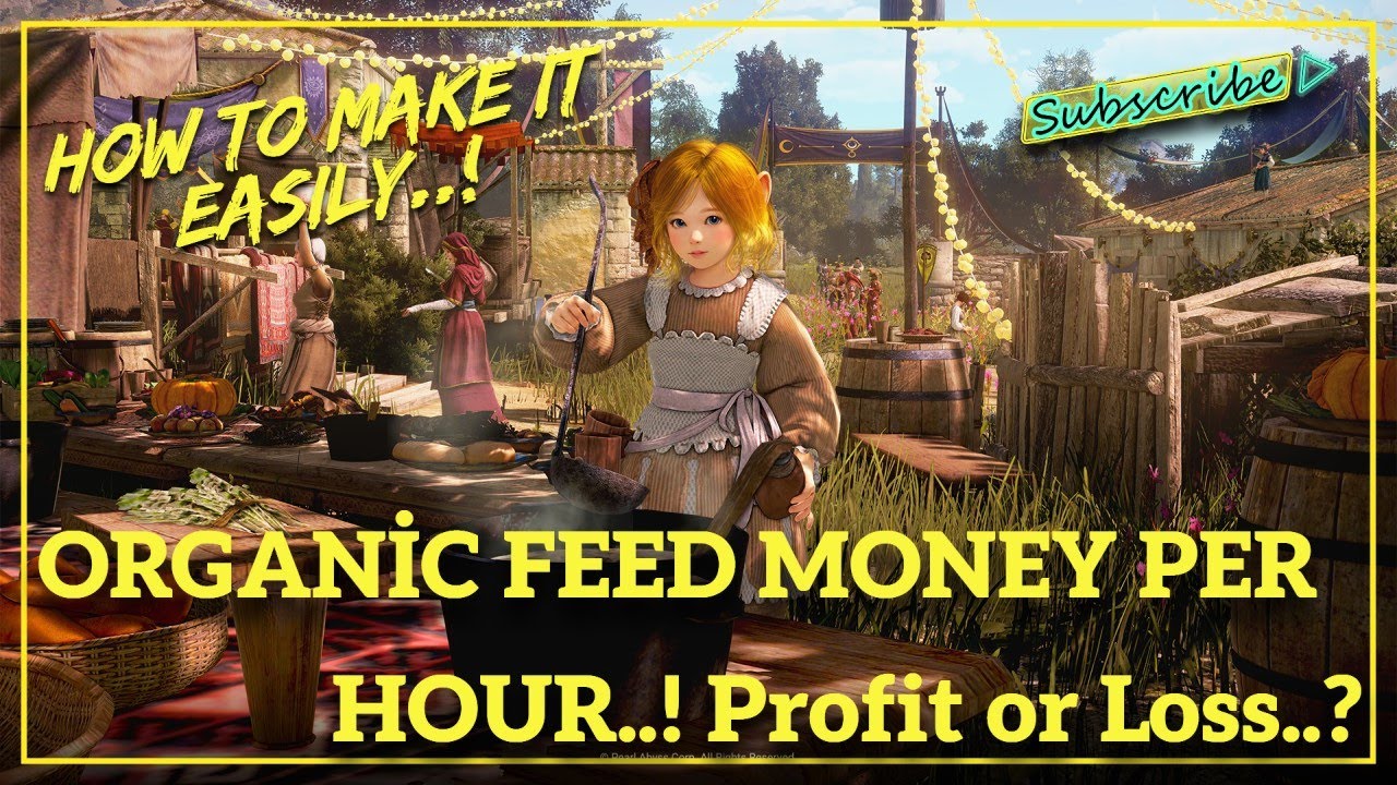 🥜ORGANİK YEM🥜Kar Mı..? Zarar Mı..? @Black Desert Online