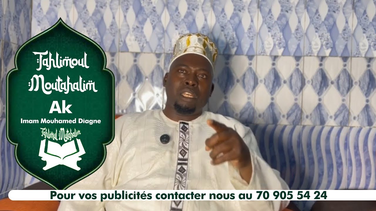 Tahlimoul moutahalim ak imam Mouhamed Diagne