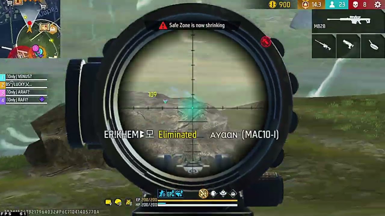 ramadan Mubarak sniper Joes gameplay ￼