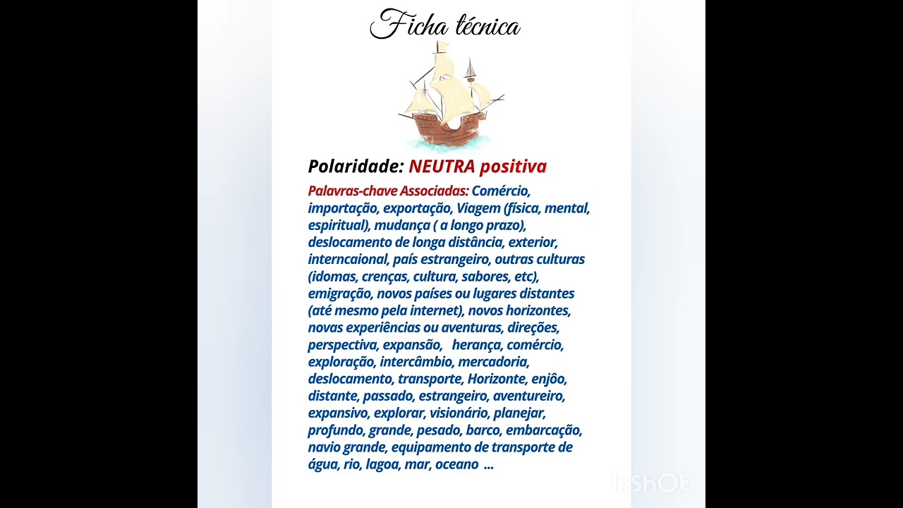 03- O Navio 🚢 baralho cigano - Petit Lenormand 🚢✨❤️