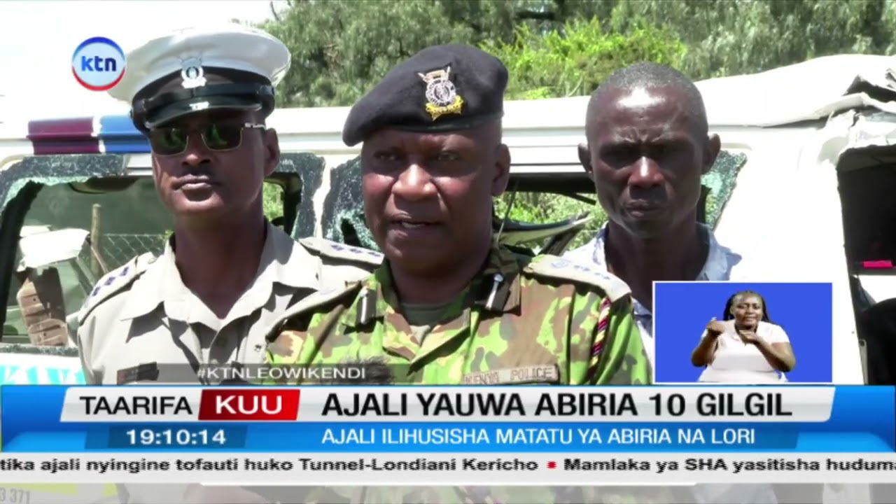 Watu 10 wafariki ajali mbaya Gilgil