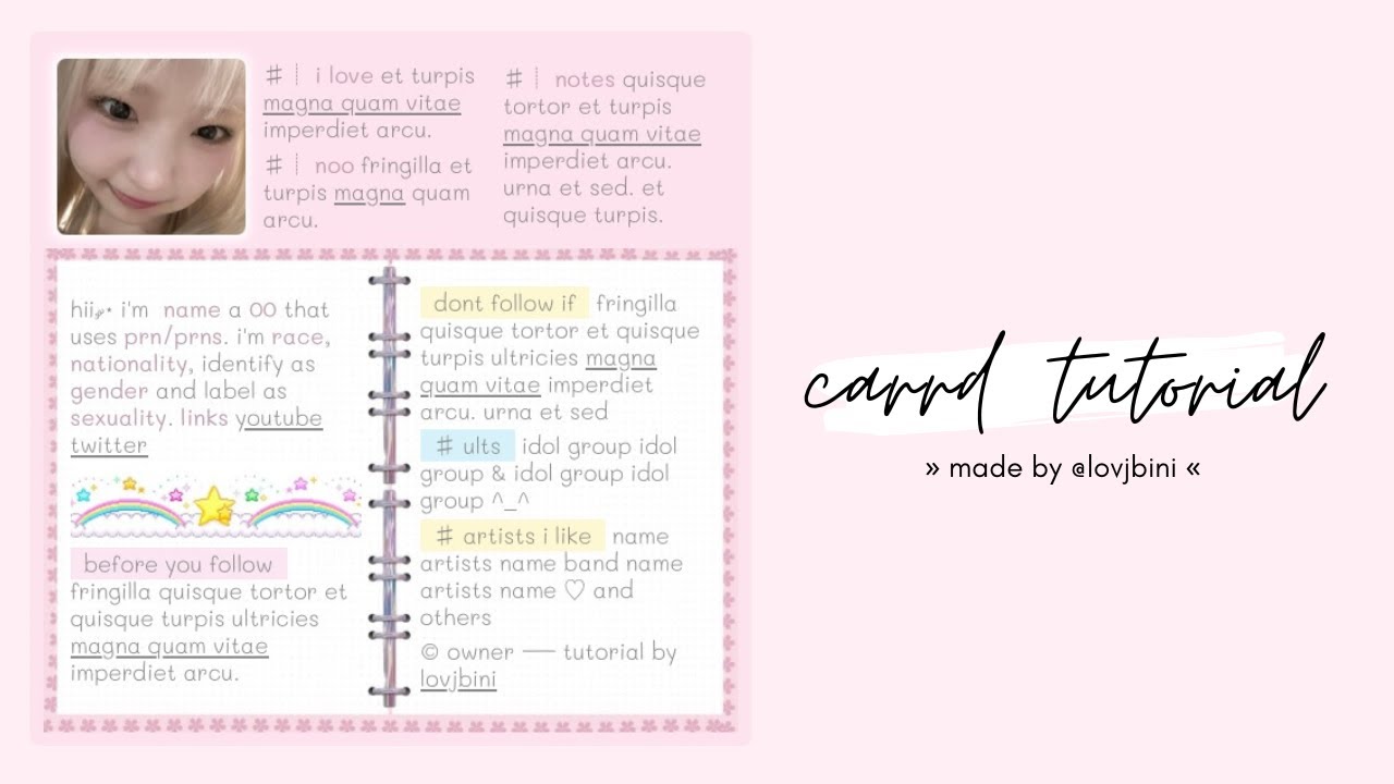 quick & easy 5-minute carrd tutorial &mdash; &copy; owner