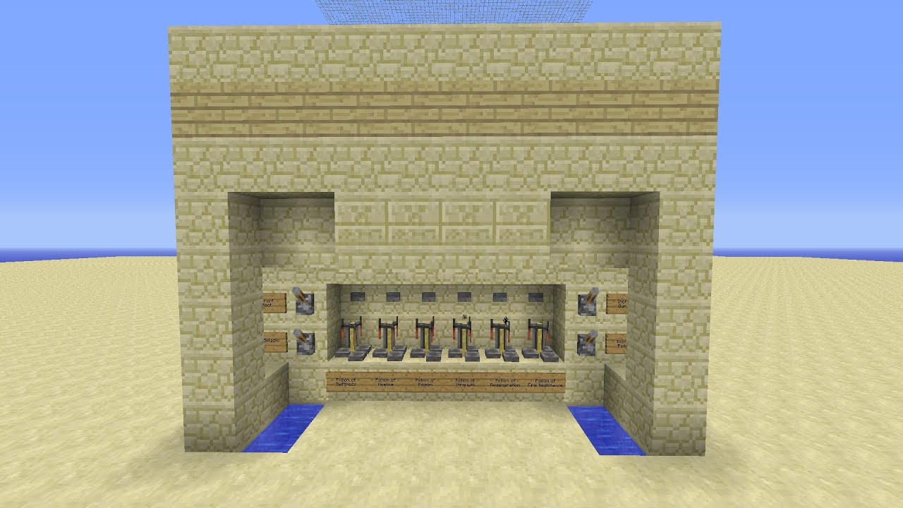 CNB's Pocket-Sized Potion Lab [Minecraft Redstone Tutorials] *not actually pocket-sized ;D