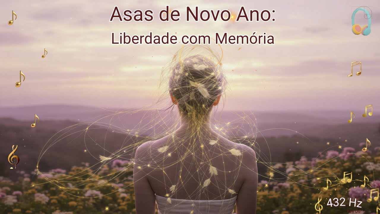 Asas de Novo Ano – Liberdade com Memória (432 Hz)#music #música