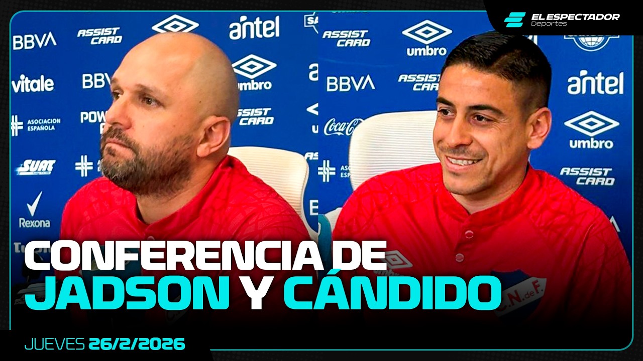 CONFERENCIA DE PRENSA JADSON Y CÁNDIDO | 26/2/2026