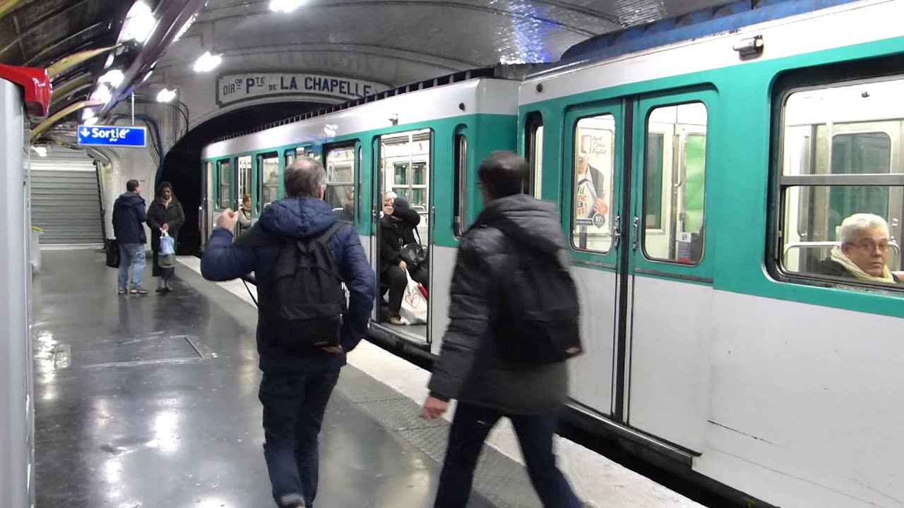Paris Metro Line 12 14 January 2015