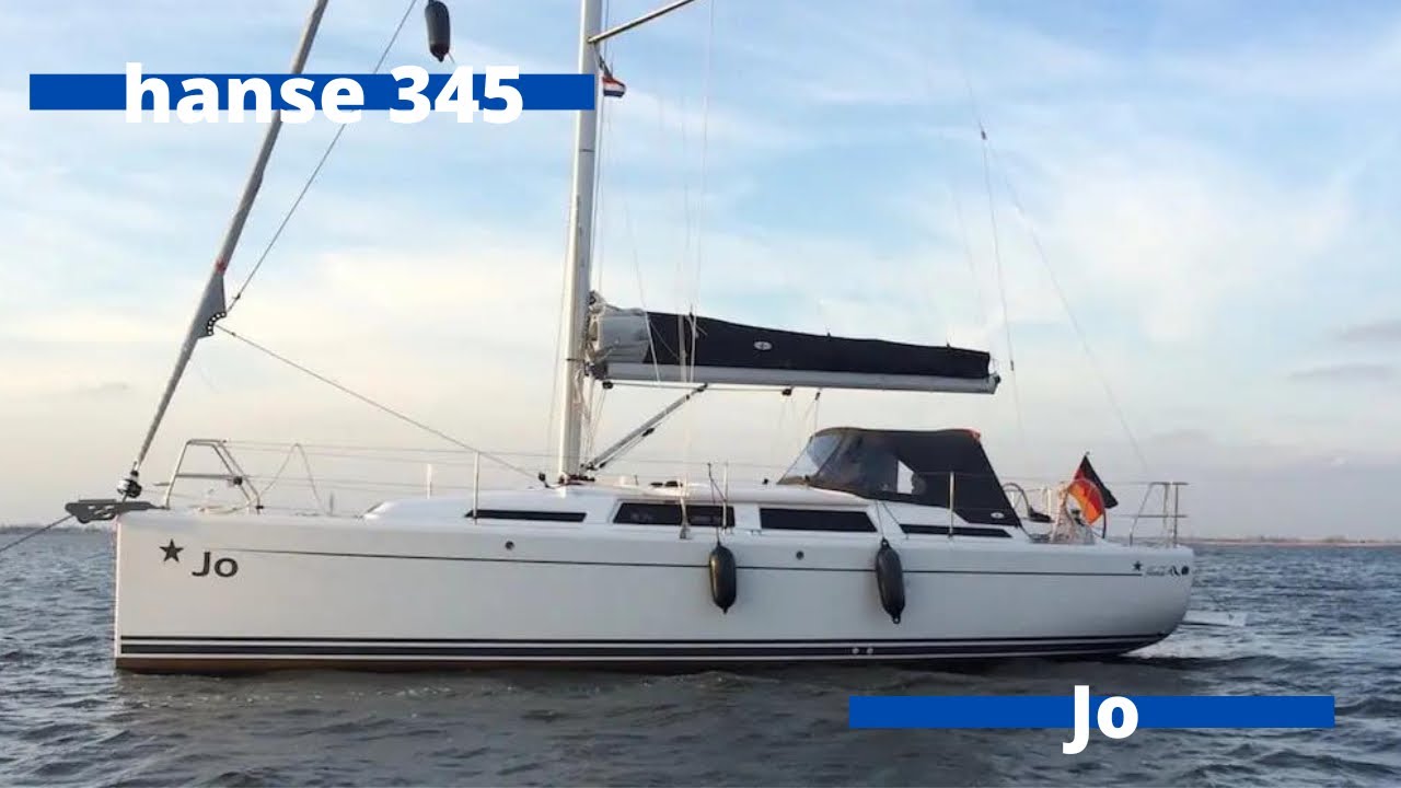 Hanse 345 || WALKTROUGH|| brug jachtverhuur
