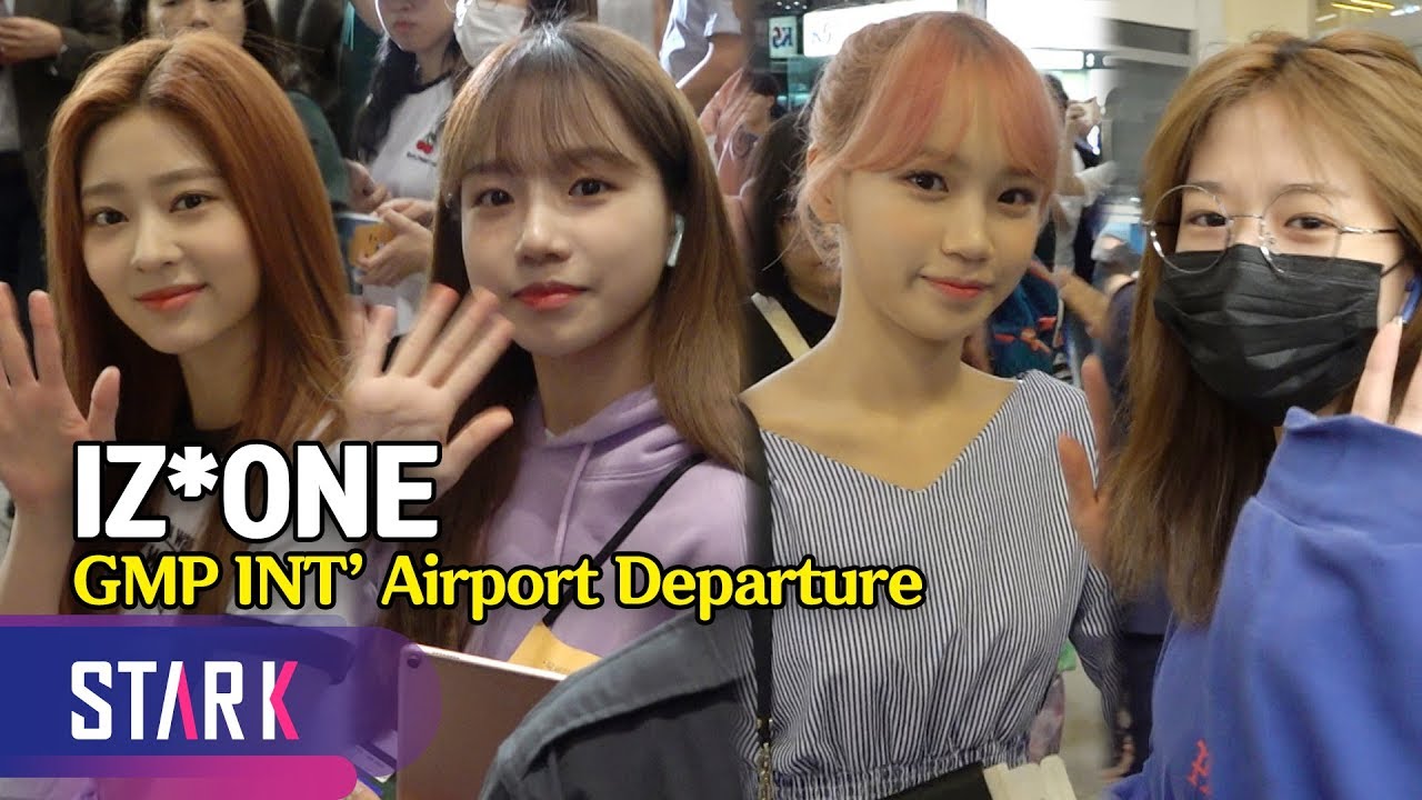 IZ*ONE, 20190603_GMP INT' Airport Departure (아이즈원, 이른 아침 공항 밝히는 미모)