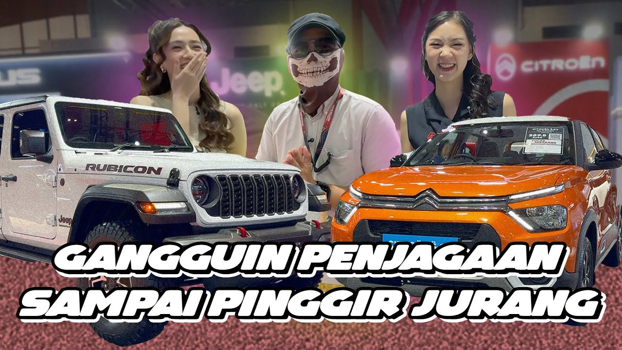 Gerebek Penjagaan Booth Jeep & Citroen di IIMS 2026