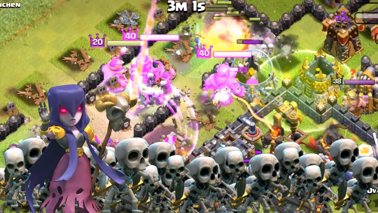 Clash of Clans - Nearly Maxed Town Hall 11 = 3 STARRED!