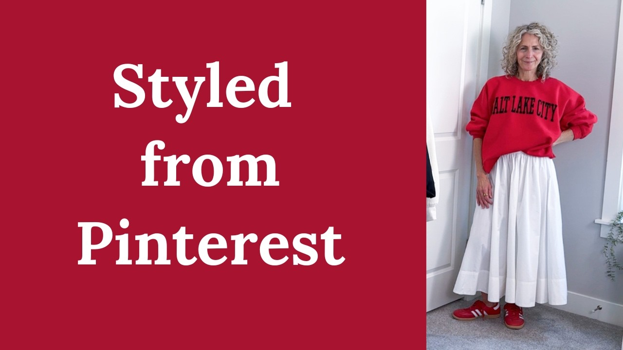 Styling a White Maxi Skirt Multiple Ways | Simple Outfit Series (Using Pinerest for Inspiration)