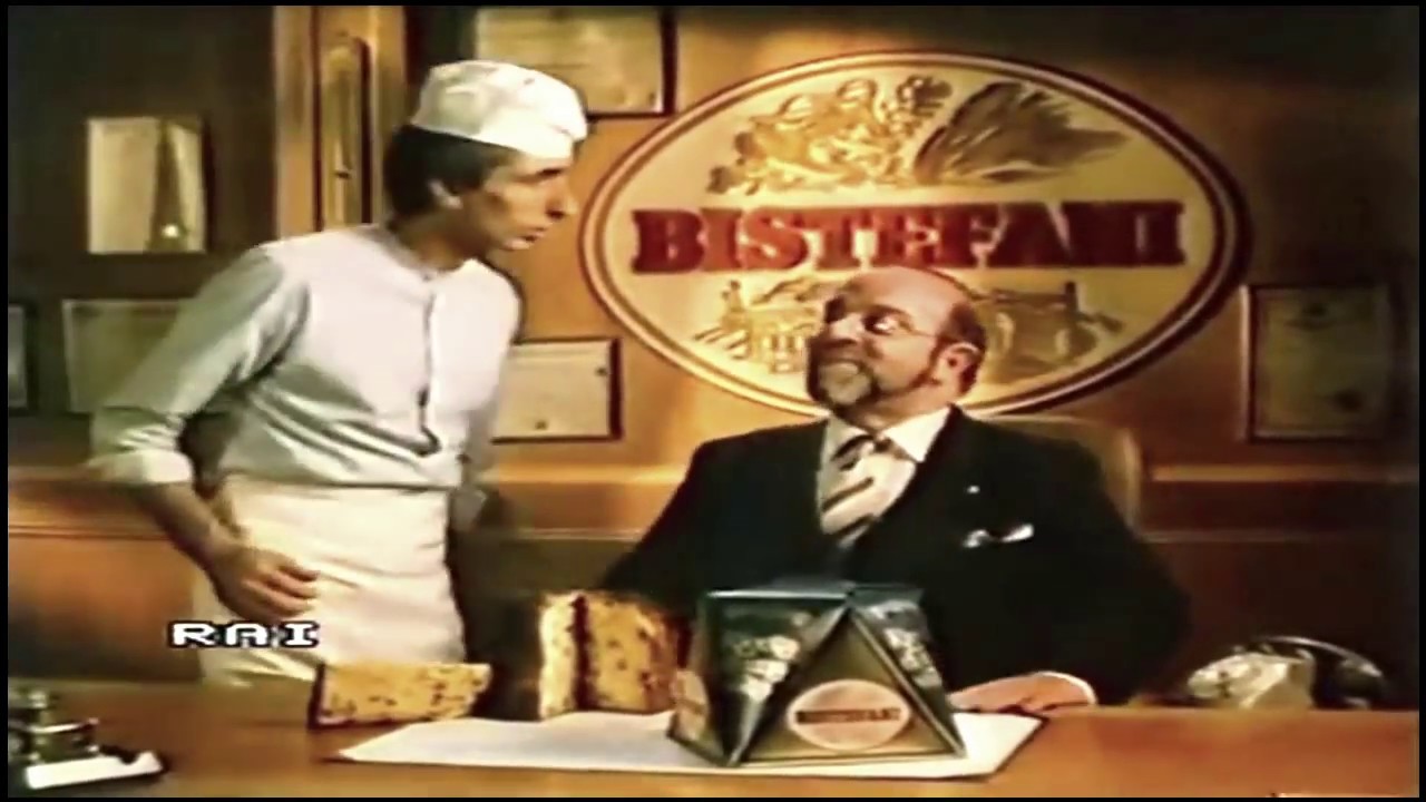 Bistefani Panettone 1985 Ma chi sono io Babbo Natale eh?