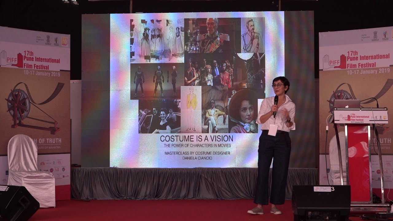 Master Class by Daniela Ciancio- Costume is A Vision - The Power Of Characters in Movies