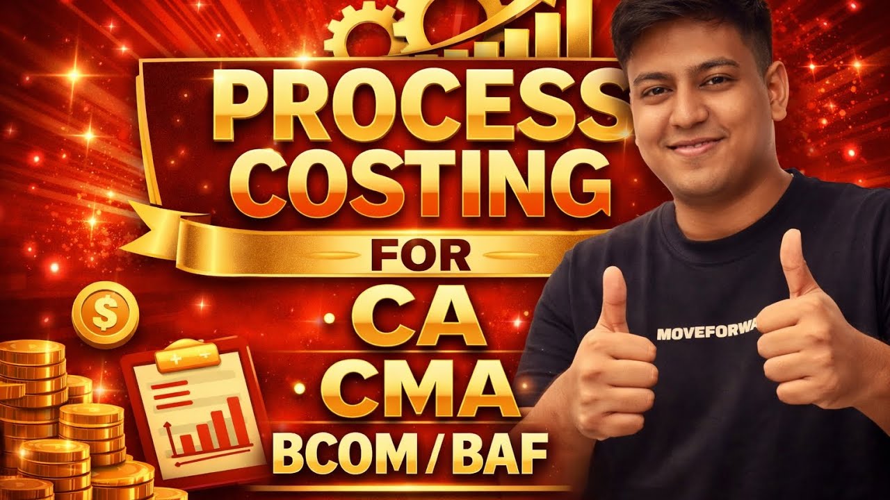 Process costing (part-1) for CA/CMA/BCOM/BAF 