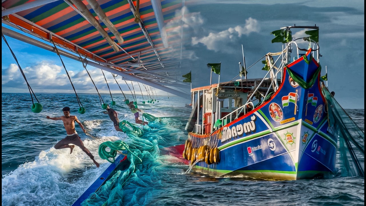Heavy Load‼️Tons of Anchovies Caught in Purse Seine & Ultimate Anchovy fish curry🤤 UNCUT RAW VIDEO