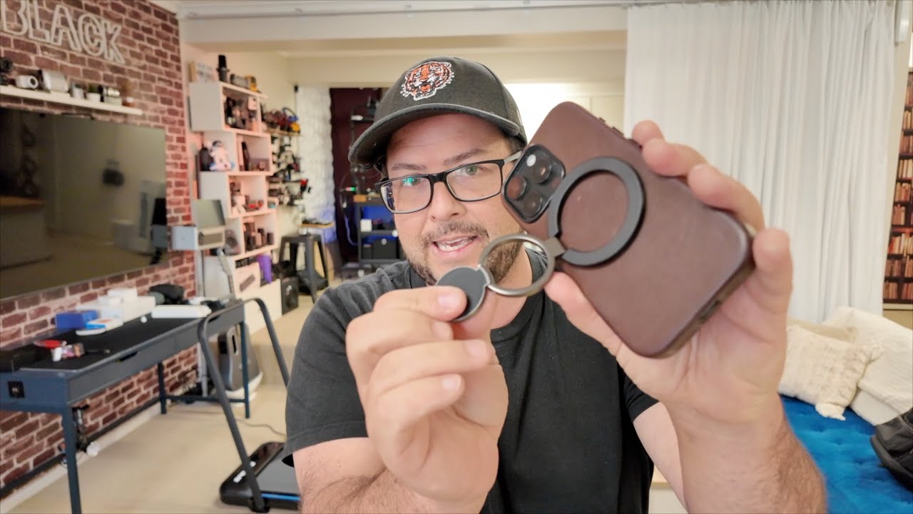 Съемный держатель для телефона Titan PRO MagFlex Grip с подставкой, крепление на двух магнитах, M...