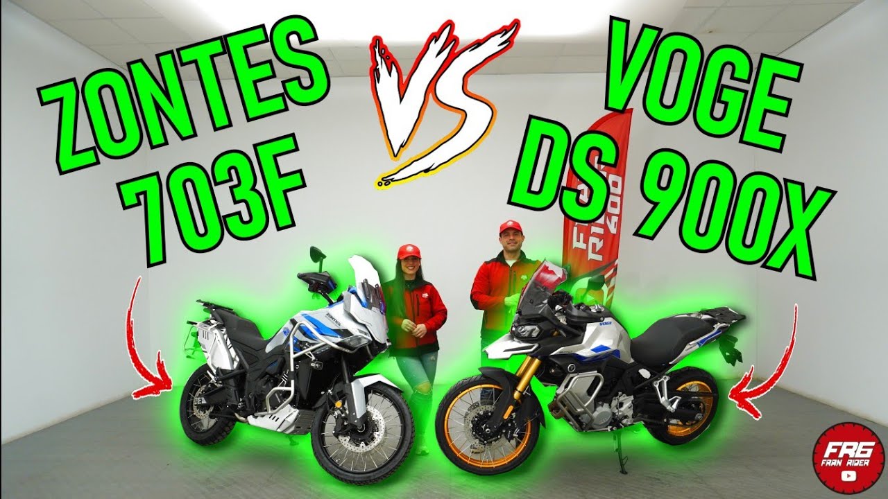 ✅ BATALLA DE MOTOS ZONTES 703F VS VOGE DS 900X / COMPARATIVA ZONTES 703F VS VOGE DS 900X