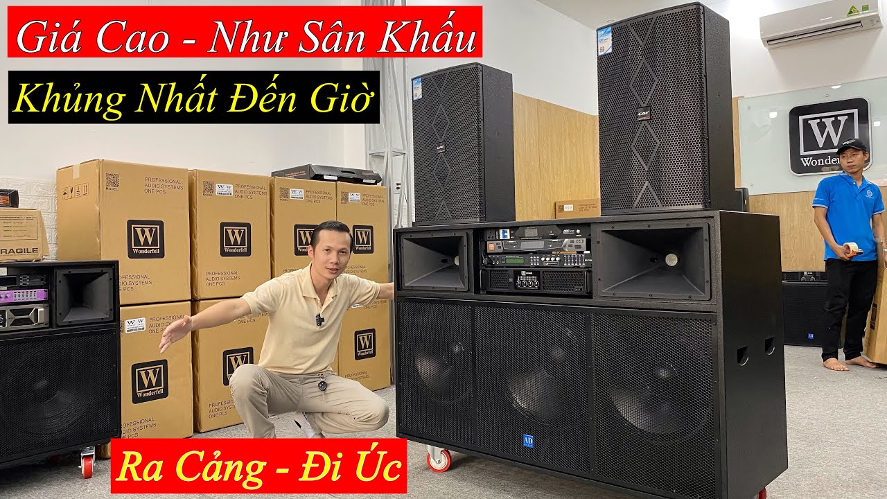 Khủng Nhất Đến Nay “ Mắc Như Dàn Array “ Dàn Loa Lưu Động 74,5 Triệu - Đi Úc. LH 0799060399