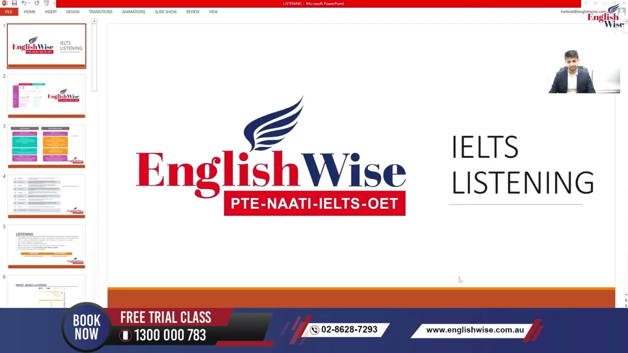 IELTS Listening Section