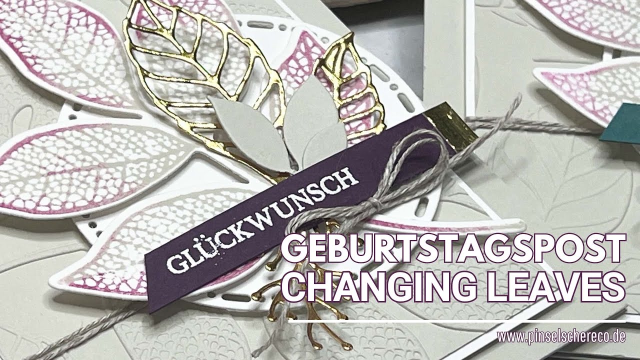 🎂 Geburtstagspost September 2024 🍂Changing Leaves, aber nur etwas herbstlich 🍂